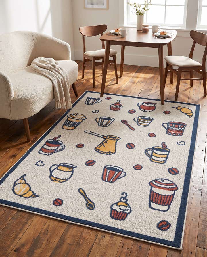 5' x 7' 7 Easy-Clean Indoor / Outdoor Rug