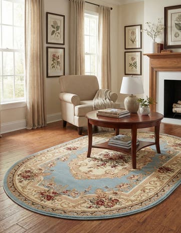 4' x 6' Chateau Oval Rug