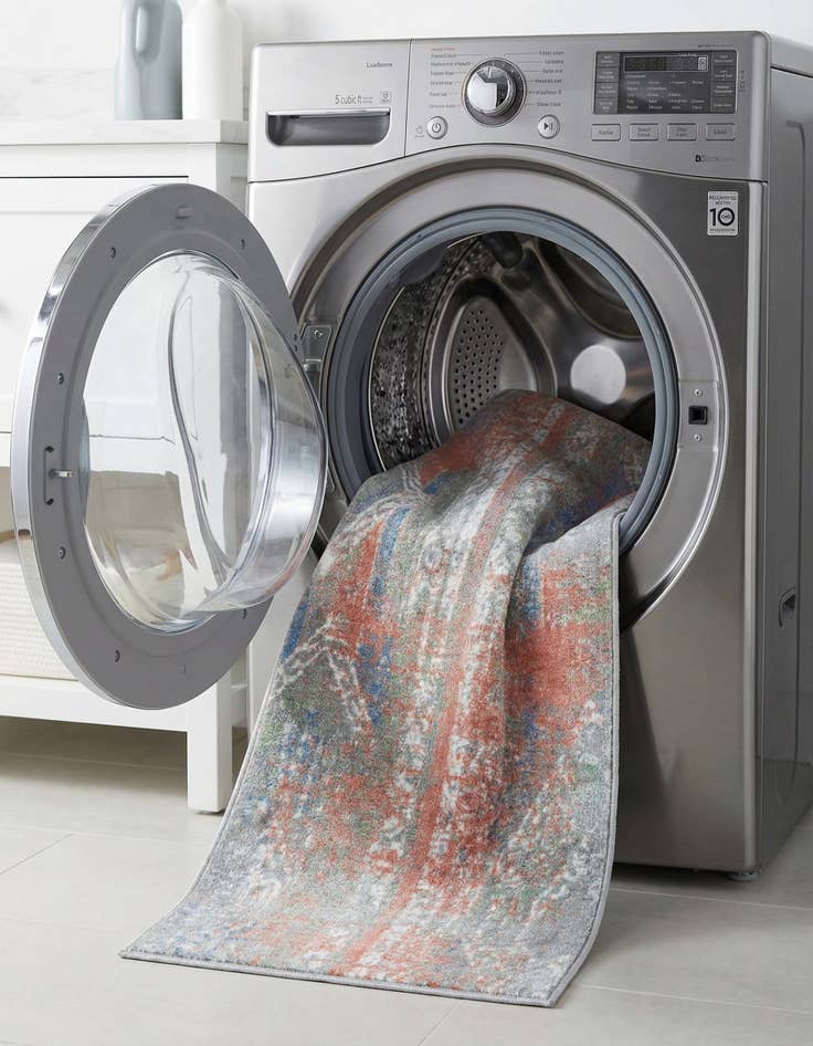 Detail image of 2' x 6' Kamala Washable Runner Rug