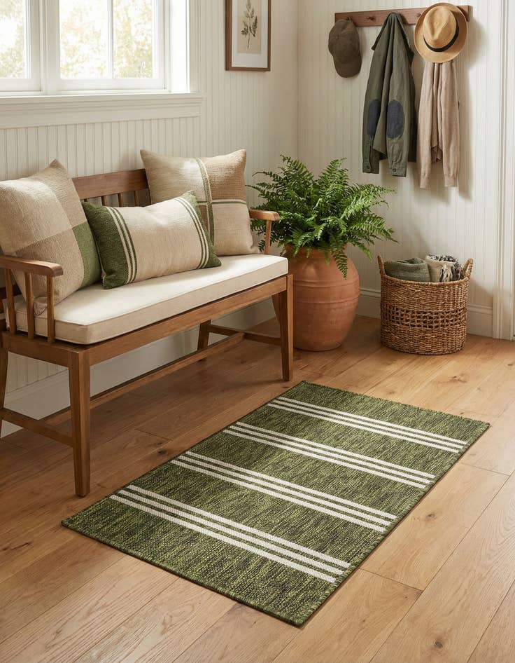 Detail image of 2' x 3' Easy-Clean Jill Zarin Anguilla Indoor / Outdoor Rug