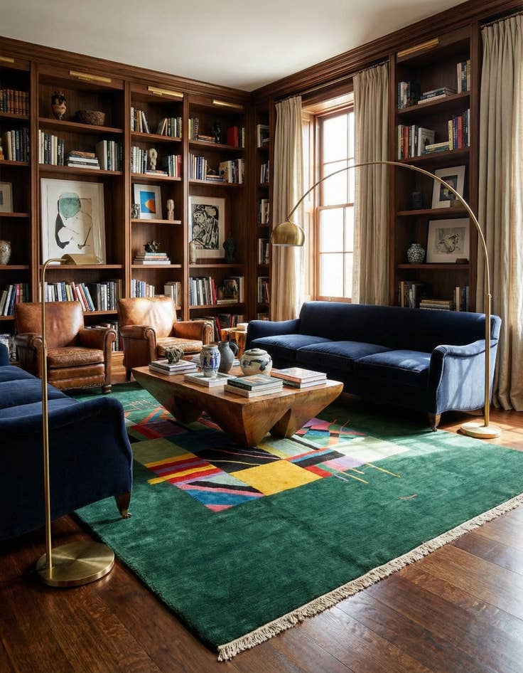 Detail image of  6' 9 x 9' 9 Tibeter Rug