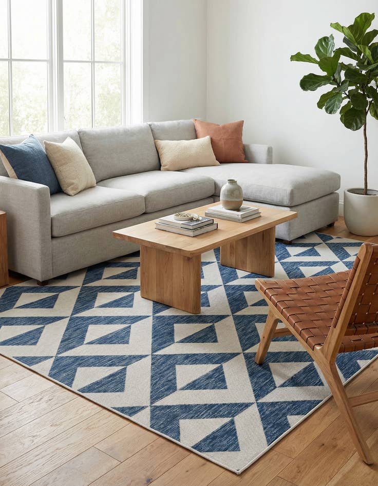 Detail image of 7' x 10'  Washable Jill Zarin Napa Indoor / Outdoor Rug