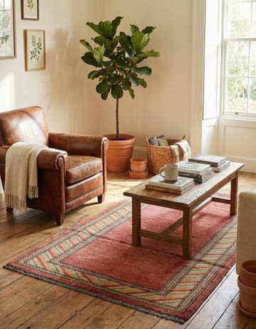 3' 3 x 5' 3 Hand Knotted Kashkuli Gabbeh Oriental Wool Rug