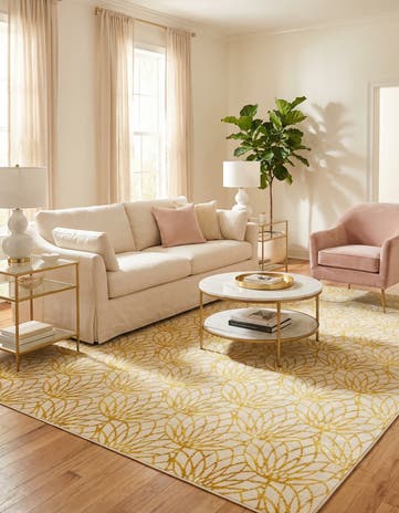 9' x 12' Marilyn Monroe™ Glam Dahlia Rug