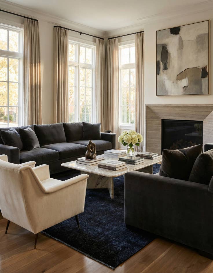 Detail image of 6' 8 x 9' 9  Hand Knotted Ultra Vintage Persian Wool Rug