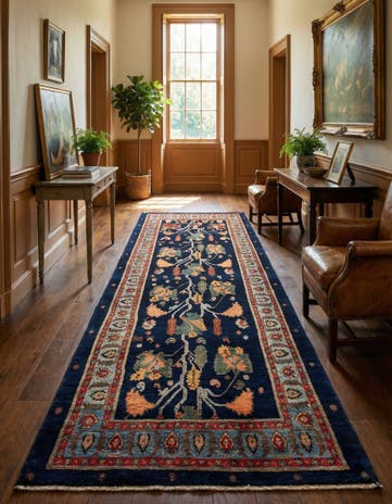 3' x 9' 5 Luribaft Runner Rug