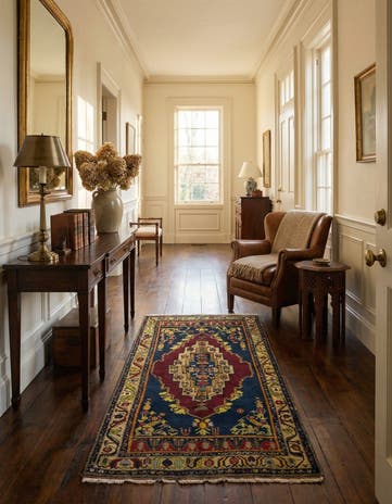 5' 4 x 9' 10 Hand Knotted Anatolian Wool Runner Rug