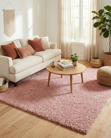  6' 9 x 6' 9 Zermatt Shag Square Rug