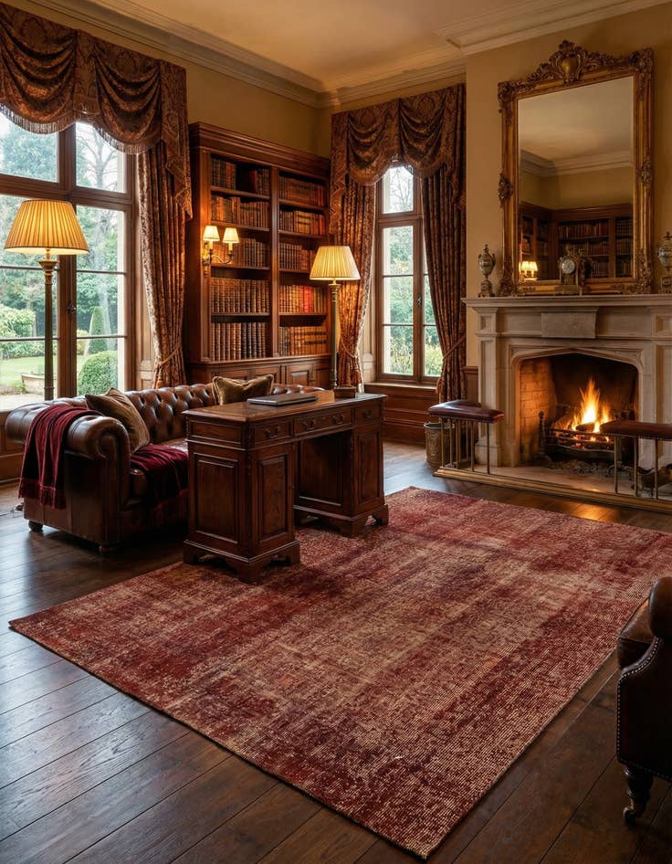 Detail image of 5' 6 x 7' 10 Vintage Royal Rug