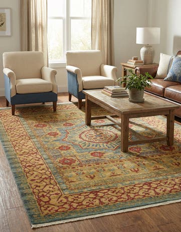Light Blue Amina Rug