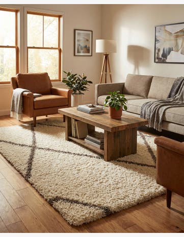 8' x 10' Infinity Shag Rug