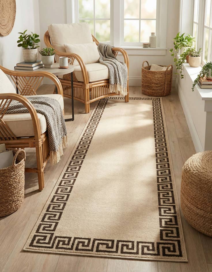 Detail image of  2' 7 x 10' Hera Runner Rug