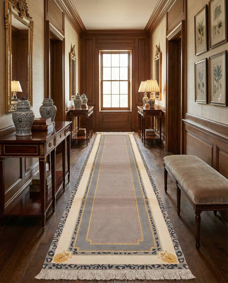 Detail image of 2' 8 x 9' 11 Darya Runner Rug