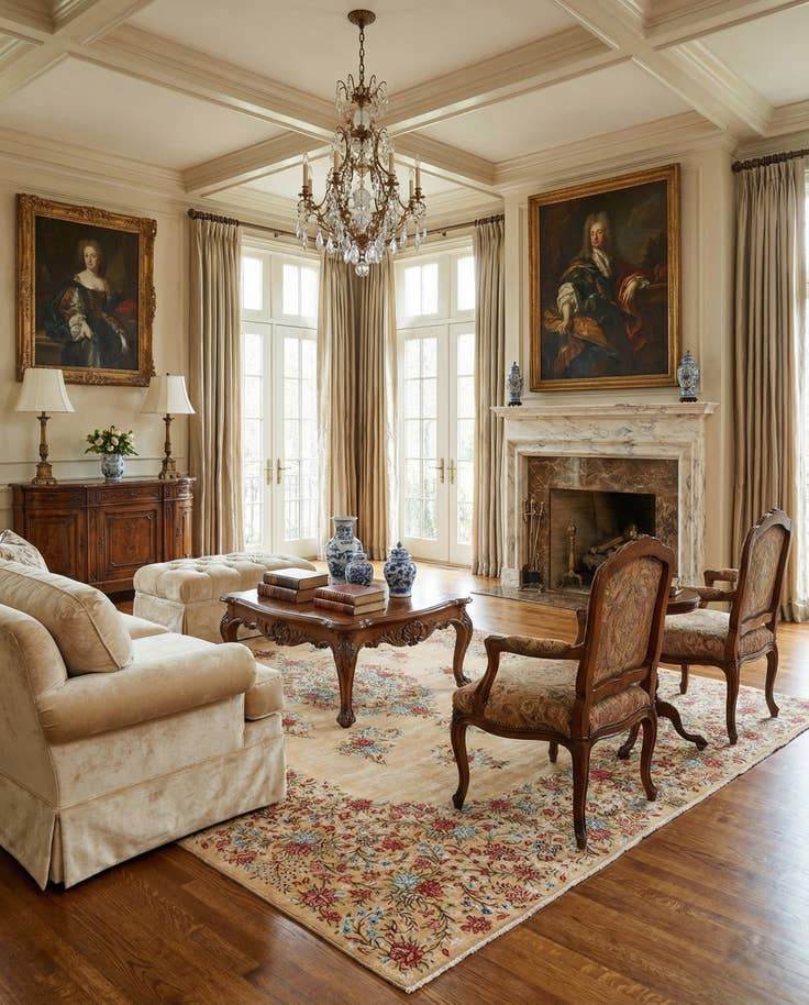 Detail image of 8' 10 x 12' 3 Vintage Royal Rug