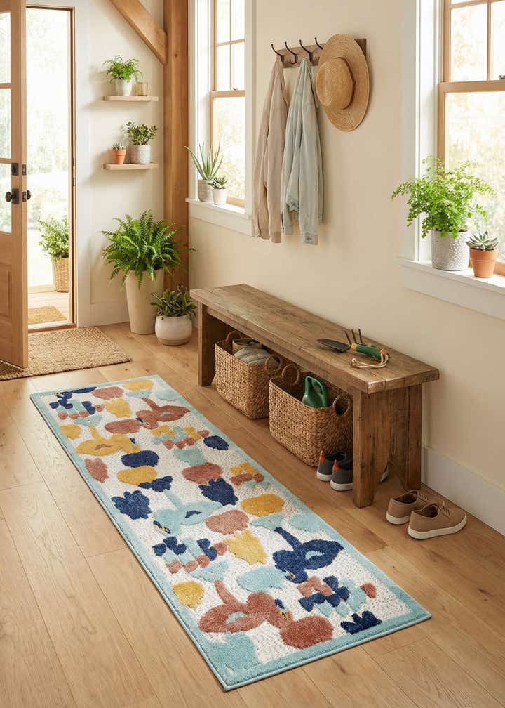 2' x 6' Easy-Clean Belize Indoor / Outdoor Runner Rug