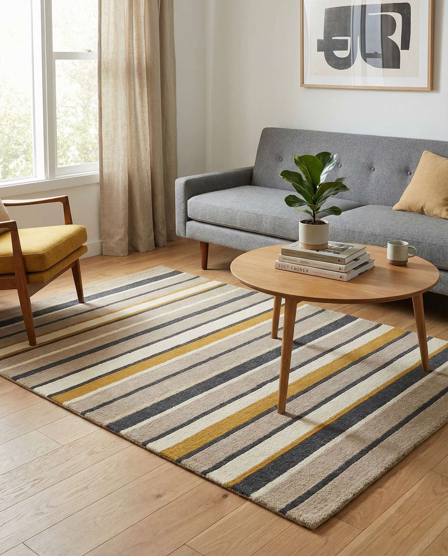 4' x 5' 6 Luna Wool Rug