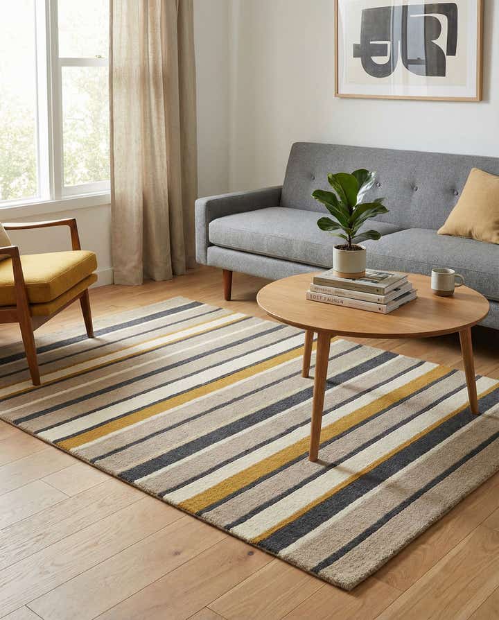 4' x 5' 6 Luna Wool Rug