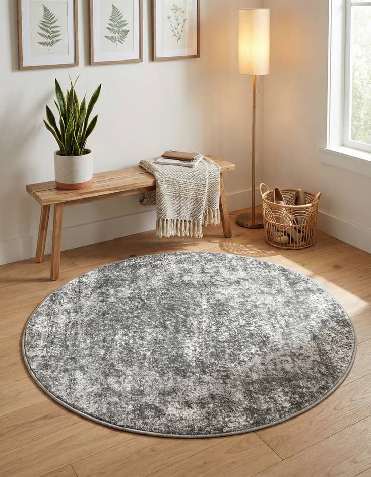 Detail image of 3' x 3' Oregon Round Rug