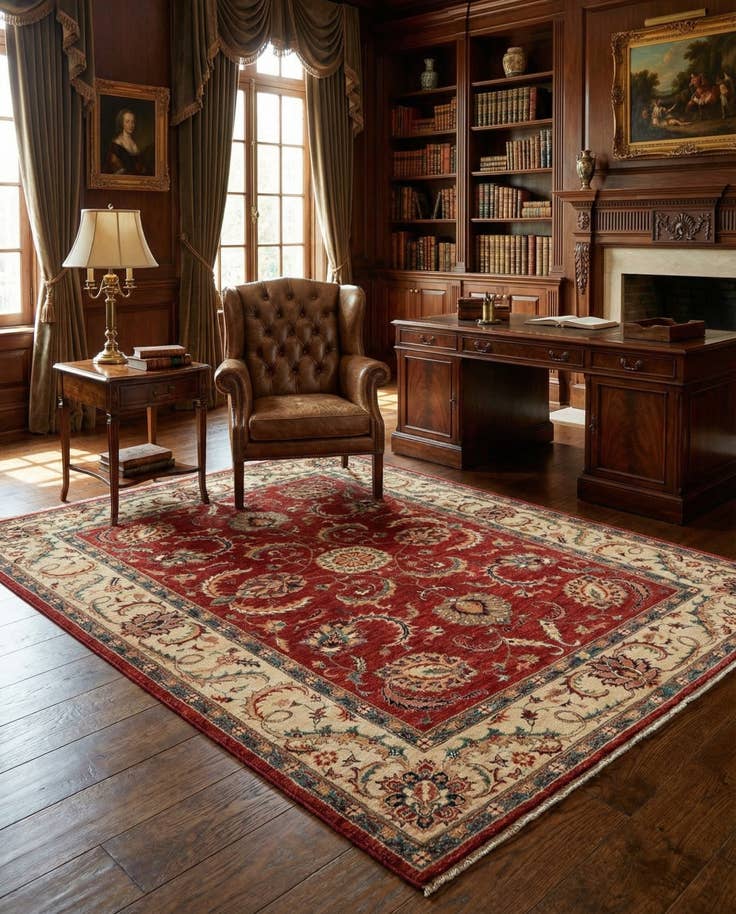 Detail image of 5' 8 x 7' 6 Sara Rug