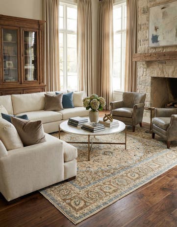 9' 6 x 12' 4 Hand Knotted Ultra Vintage Persian Wool Rug