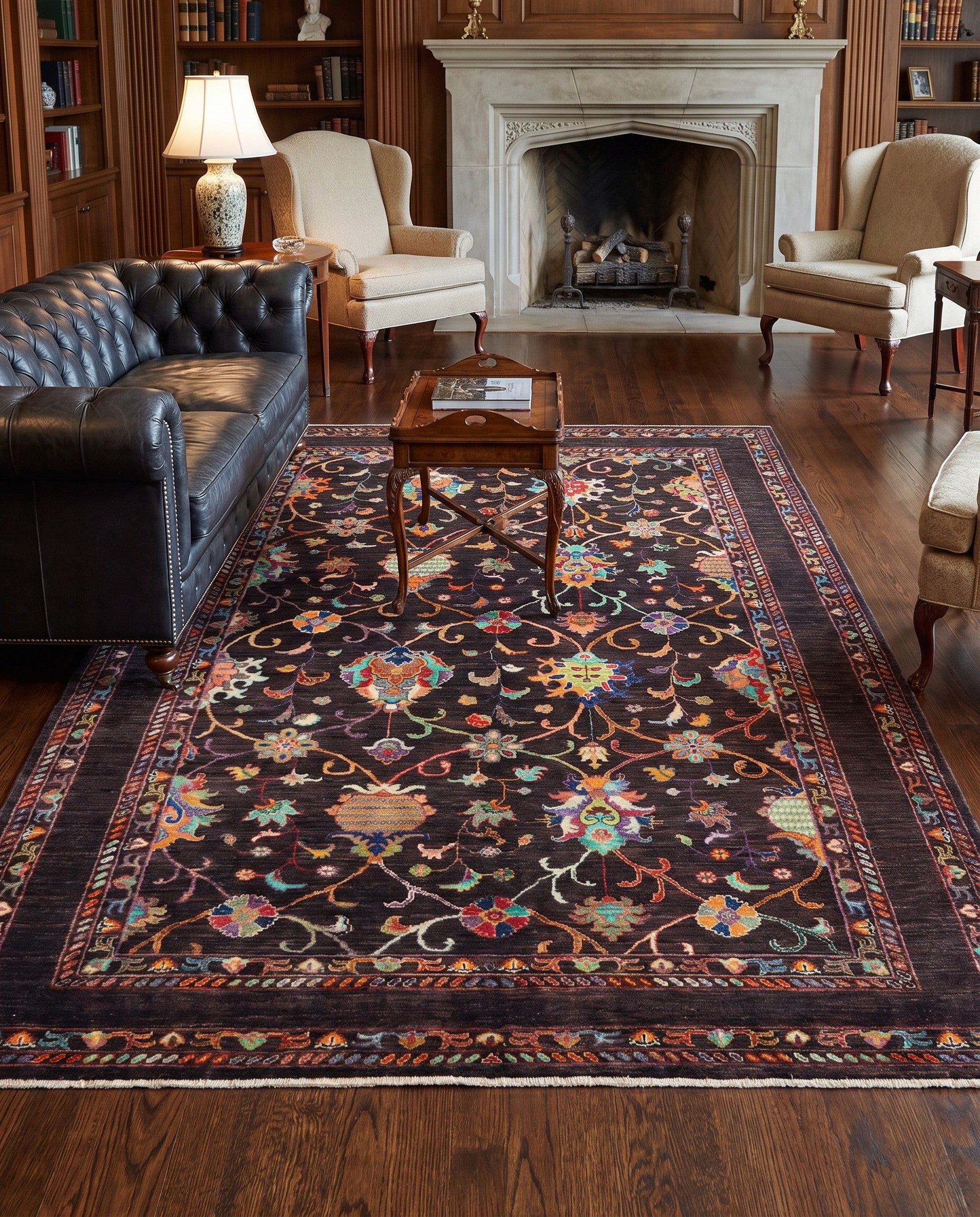 5' 10 x 8' 2 Hand Knotted Ariana Ziegler Rug