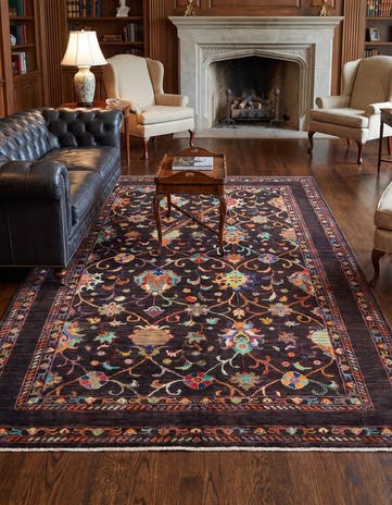 5' 10 x 8' 2 Hand Knotted Ariana Ziegler Rug