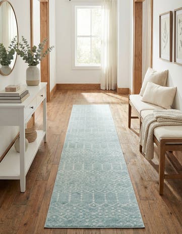3' x 13' Paxon Trellis Runner Rug