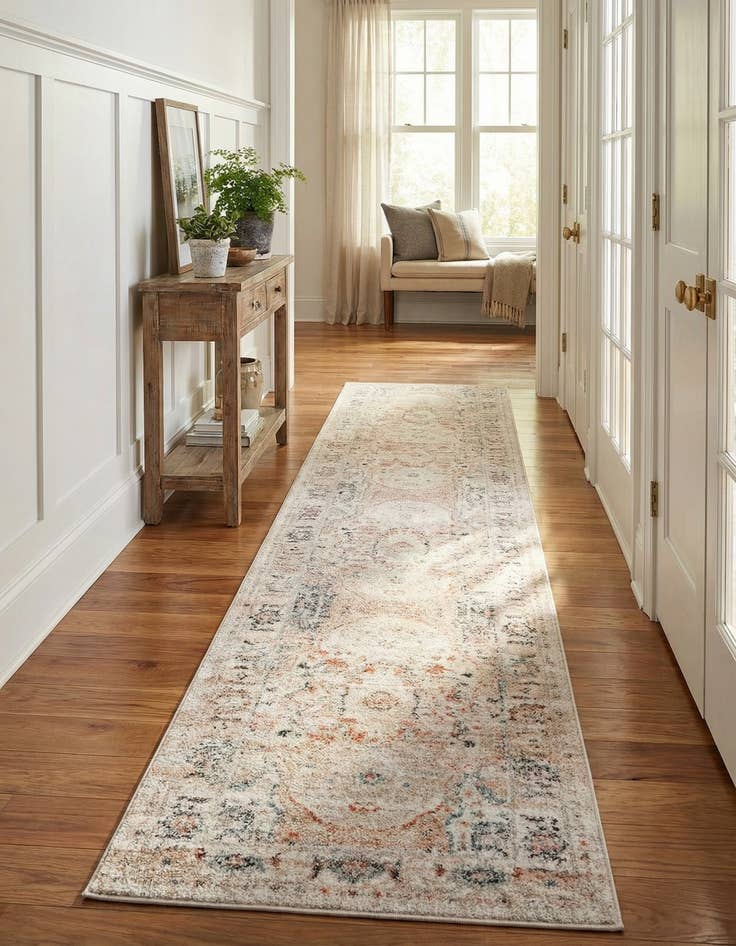 Detail image of 2' 7 x 19' 8 Madeline Vintage Runner Rug