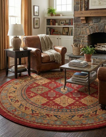 8' x 8' Sara Round Rug