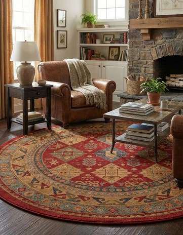8' x 8' Sara Round Rug