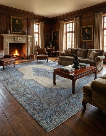 8' 9 x 11' 9 Vintage Royal Rug