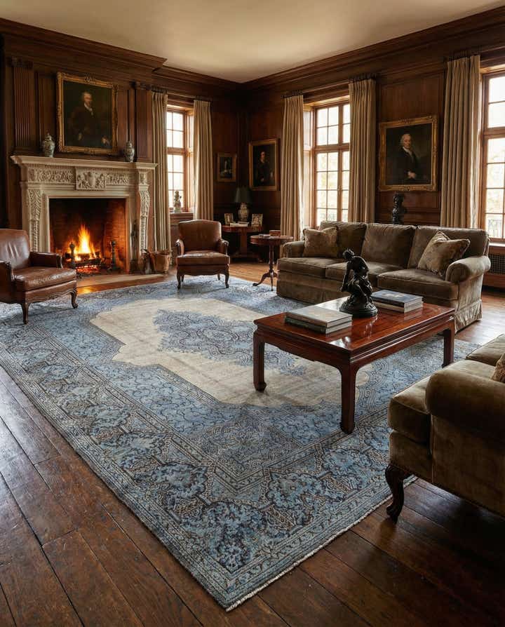 8' 9 x 11' 9 Vintage Royal Rug