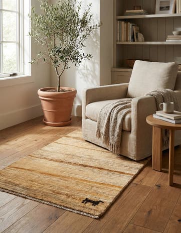 3' x 5' 1 Hand Knotted Modern Ziegler Wool Rug