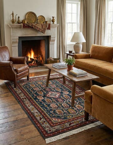 3' 2 x 5' 7 Hand Knotted Anatolian Wool Rug