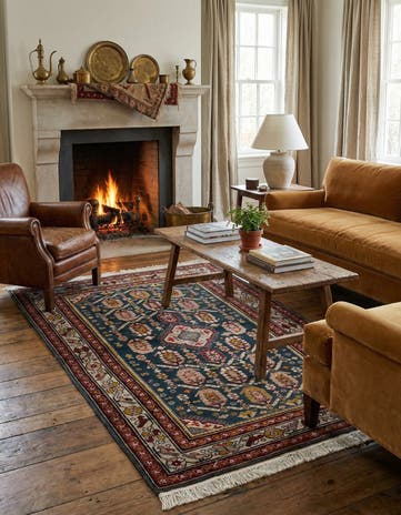 3' 2 x 5' 7 Hand Knotted Anatolian Wool Rug