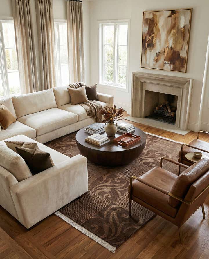 5' 8 x 8' Darya Rug