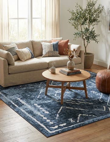 7' 10 x 7' 10 Kamala Washable Square Rug