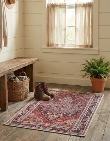 2' x 3' Washable Timeless Rug