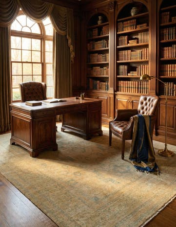 8' 10 x 11' 11 Amina Wool Rug