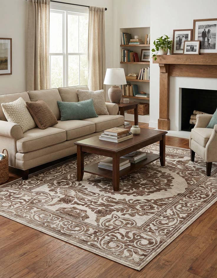 Detail image of 7' x 10' Hermitage Rug