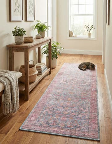 2' x 7' 10 Washable Mangata Runner Rug