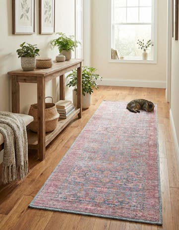 2' x 7' 10 Washable Mangata Runner Rug