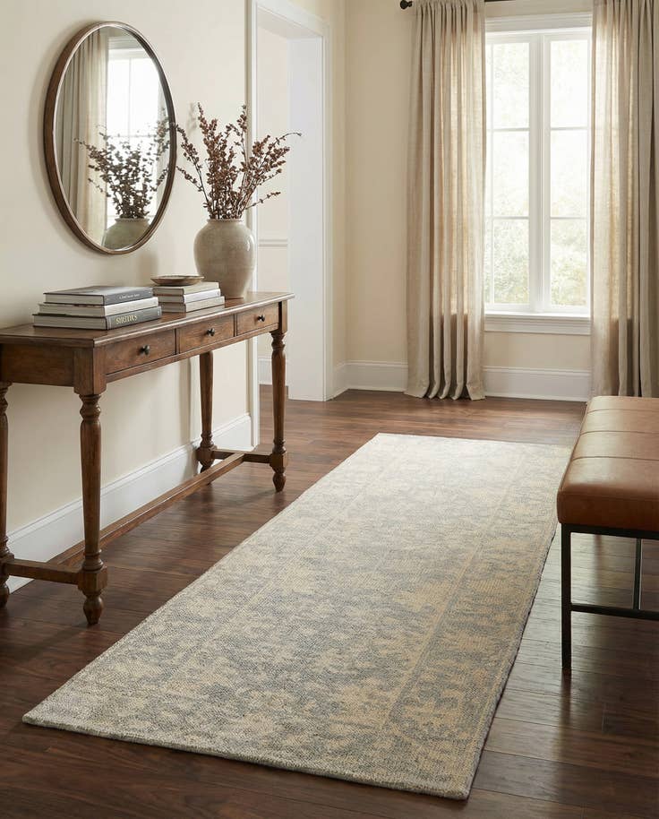 Detail image of 2' 10 x 8' 10 Hand Knotted Darya Runner Rug