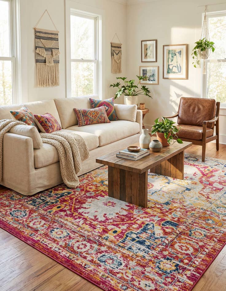 Detail image of 10' x 13' Madeline Vintage Rug