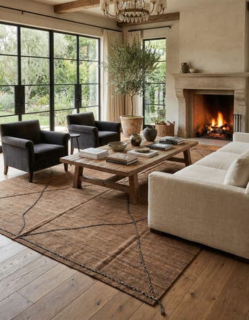 11' 5 x 14' 5 Hand Knotted Moroccan Wool Rug
