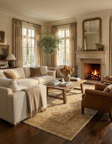 6' 7 x 9' 10 Ziegler Wool Rug