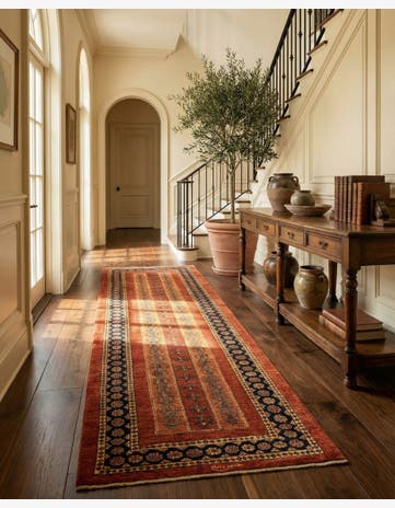 2' 11 x 10' 2 Luribaft Wool Runner Rug