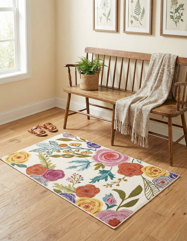 Detail image of 2' x 3' Blossom Rug