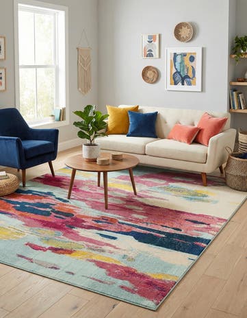 9' x 12' Washable Hyacinth Rug