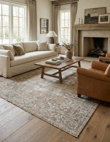 9' 4 x 12' 8 Hand Knotted Ultra Vintage Persian Wool Rug